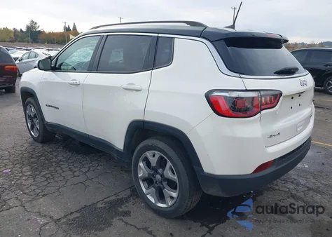 2018 Jeep Compass Limited 4X4 from USA, damaged, VIN 3C4NJDCB7JT365318